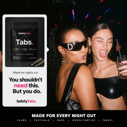 SafetyTabs™ - Drink-Testing Nail Stickers